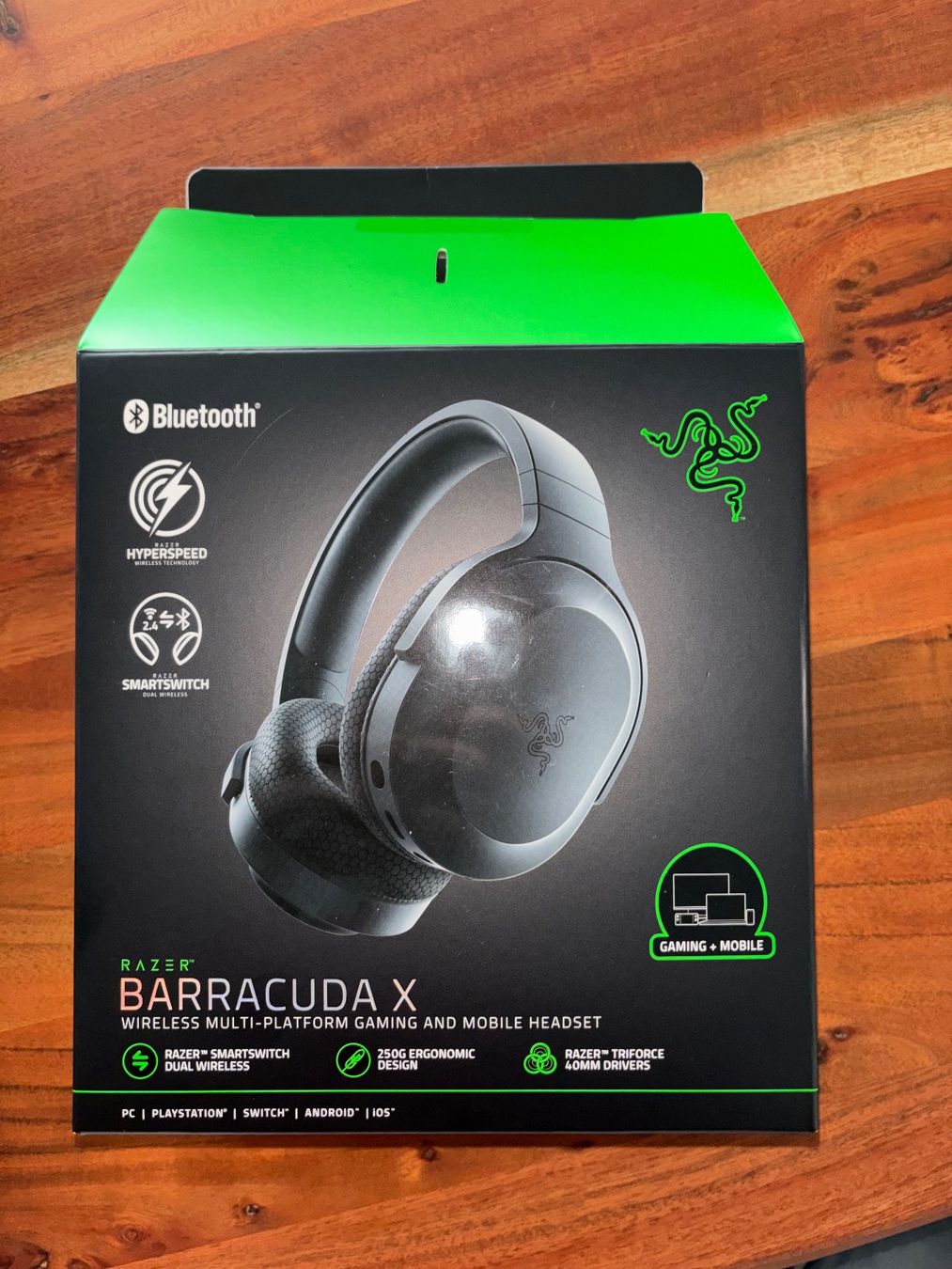 Razer Cuffie: Razer Barracuda X kabelloses Gaming Headset – Usato da Tuggen venduto da mat_c9gc 2