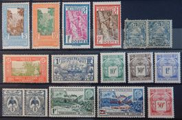 Neukaledonien & Ozeanien Franz. Lot mit alten Werten VI