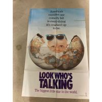 Original Look Who's Talking Filmplakat, Top Zustand!
