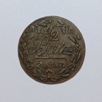 1/2 Batzen 1817 Waadt