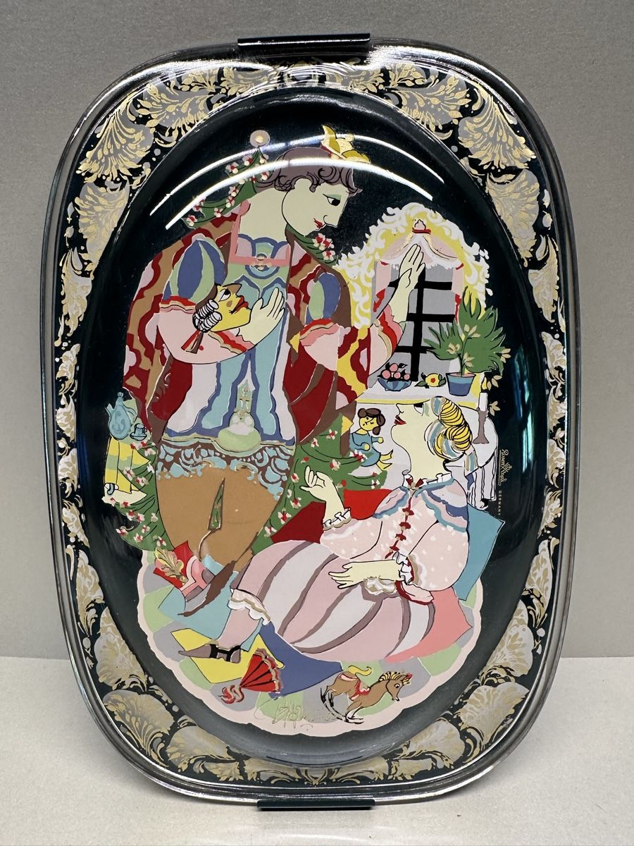 Rosenthal Piatti: Seltene Rosenthal Dose Nussknacker III von Peter Hellenthal  – Usato da Jona venduto da Michi8645 1