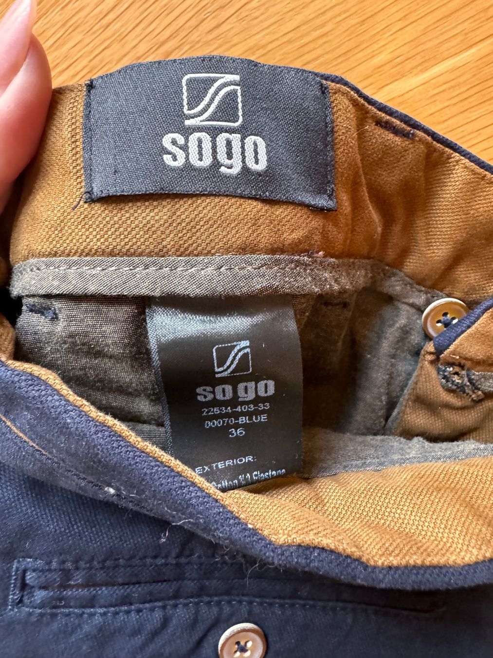 Pantaloni: Männer Hose von Sogo Gr. 36 – Usato da Grosswangen venduto da second_hand_dress 1