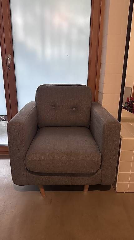 Sofas: 2er Stoffsofa und Sessel – D'occasion à Baden par NiklausNiklaus 1
