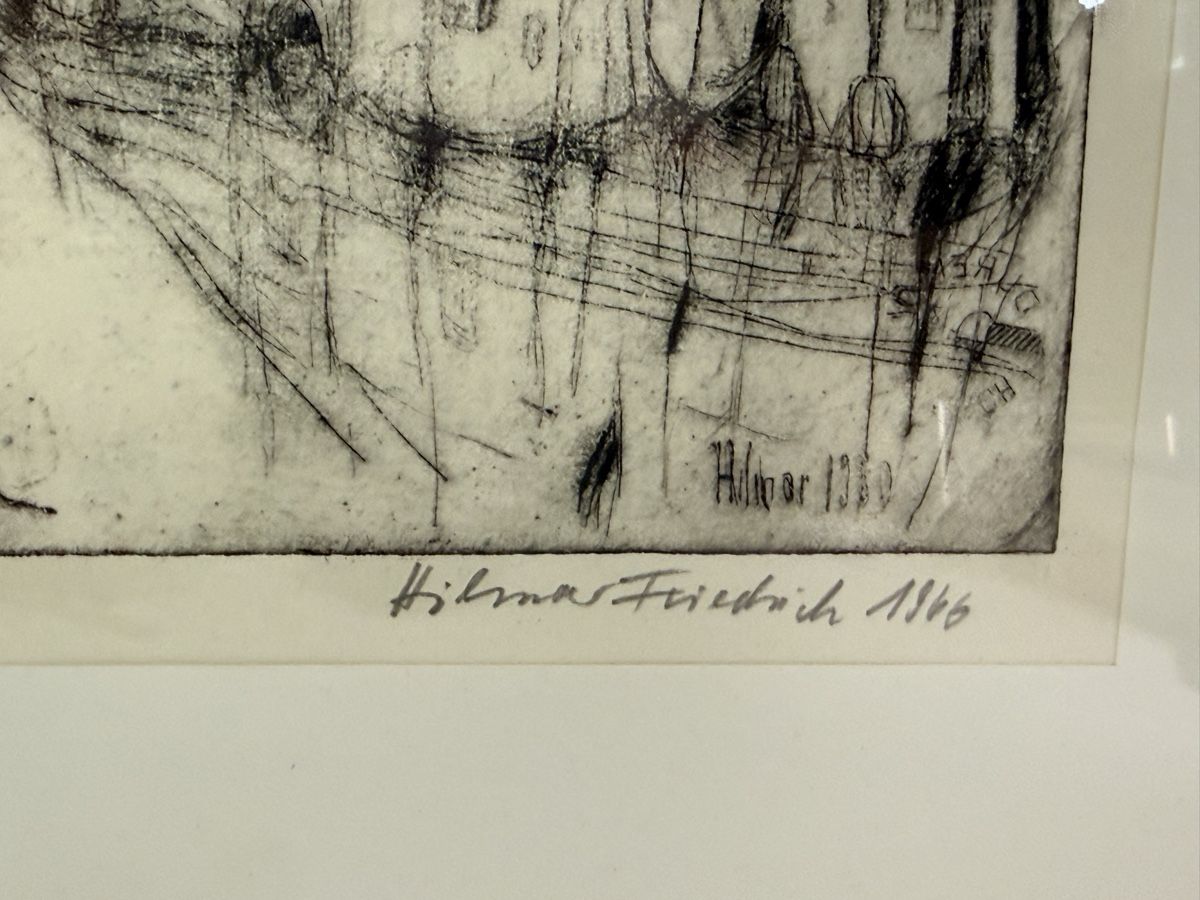 Grafiken & Lithographien: Hilmar Friedrich - Radierung  – Gebraucht aus Solothurn von NUVICO 5