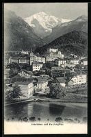 Interlaken, Teilansicht vom See aus mit 