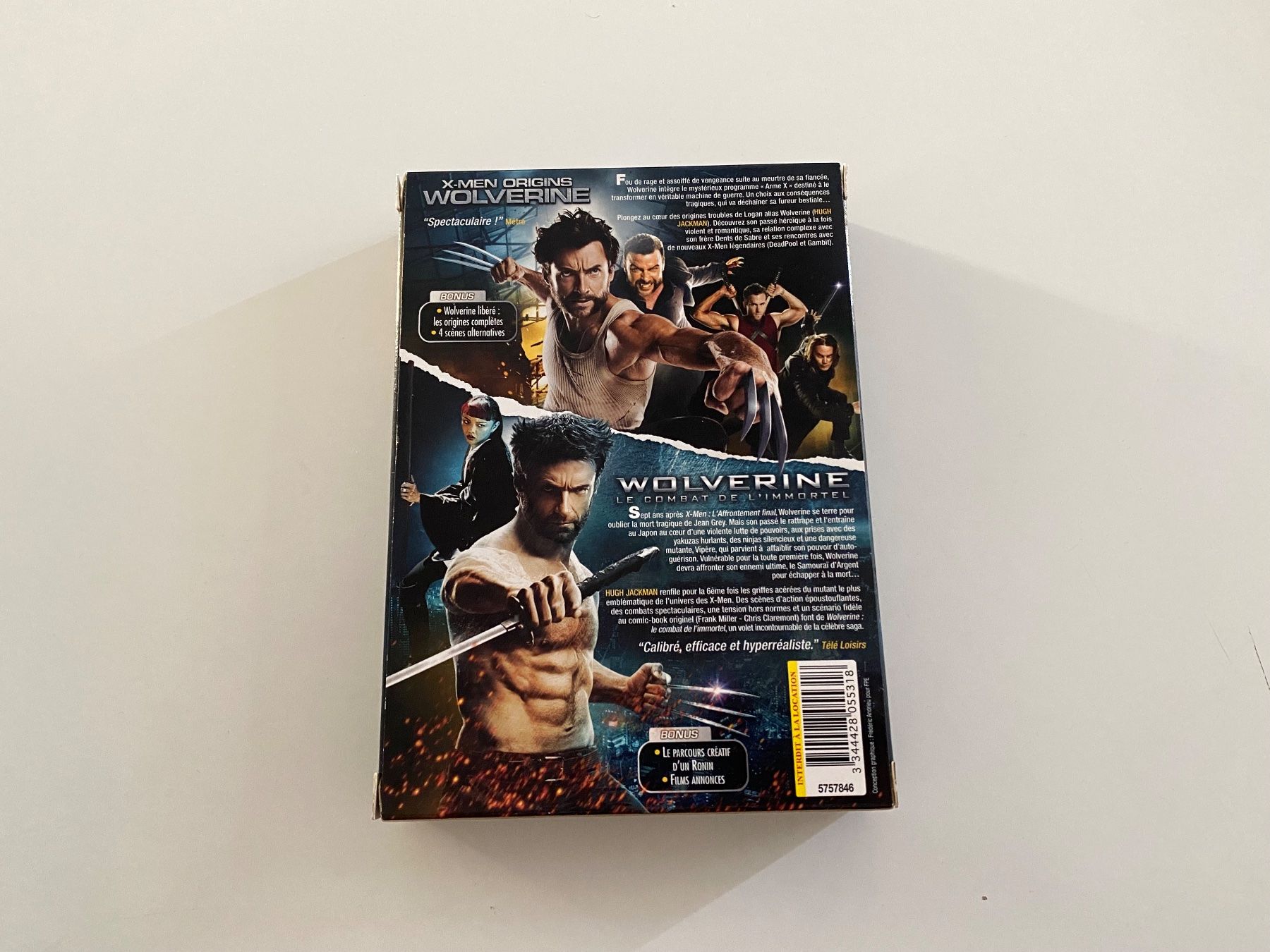 Alle DVDs: Coffret Wolverine – Gebraucht aus Tavannes von Blanc0o13 1