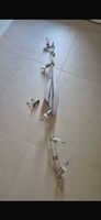 Moderne Deckenlampe mit 5 verstellbaren Spots  Silber