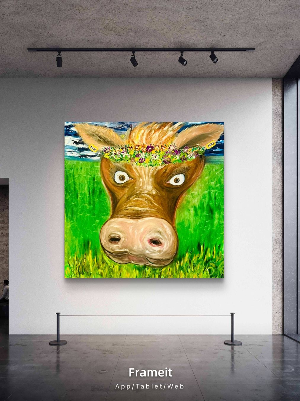 Dipinti: Schone oil Bild/Margo/Kunst Doks – Nuovo e nell'imballaggio originale da Beromünster venduto da dok_b8mf 1