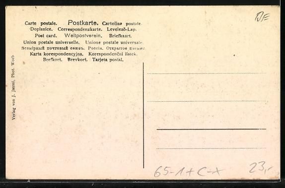 Cartoline postali: Worb, Bahnhofstrasse mit Blick zum Bahnh – Usato da Berlin venduto da bartko-reher 1