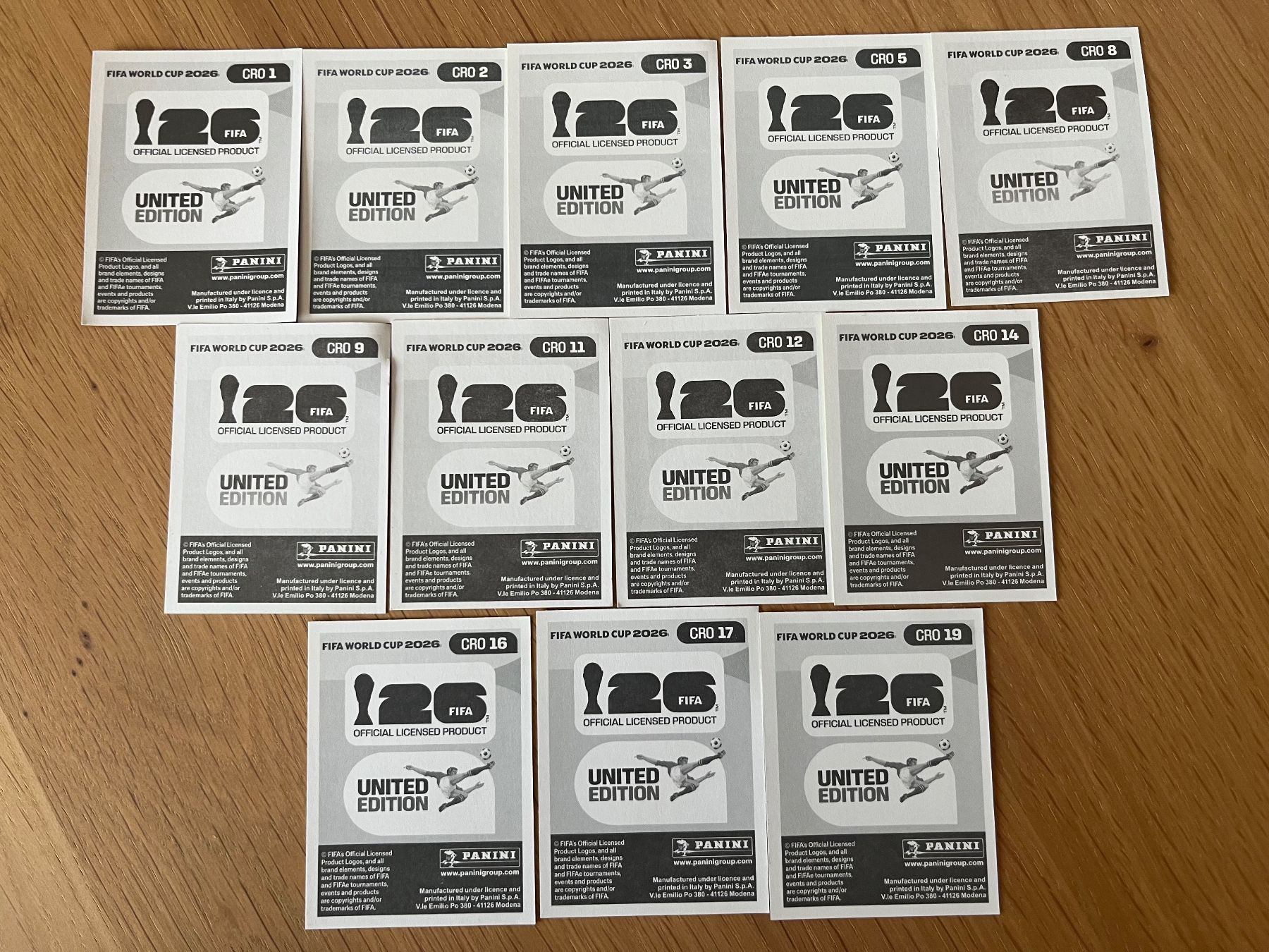 Panini Carte collezionabili: Panini WM 2026 Sticker Kroatien – Nuovo e nell'imballaggio originale da Luzern venduto da strandbar90 1