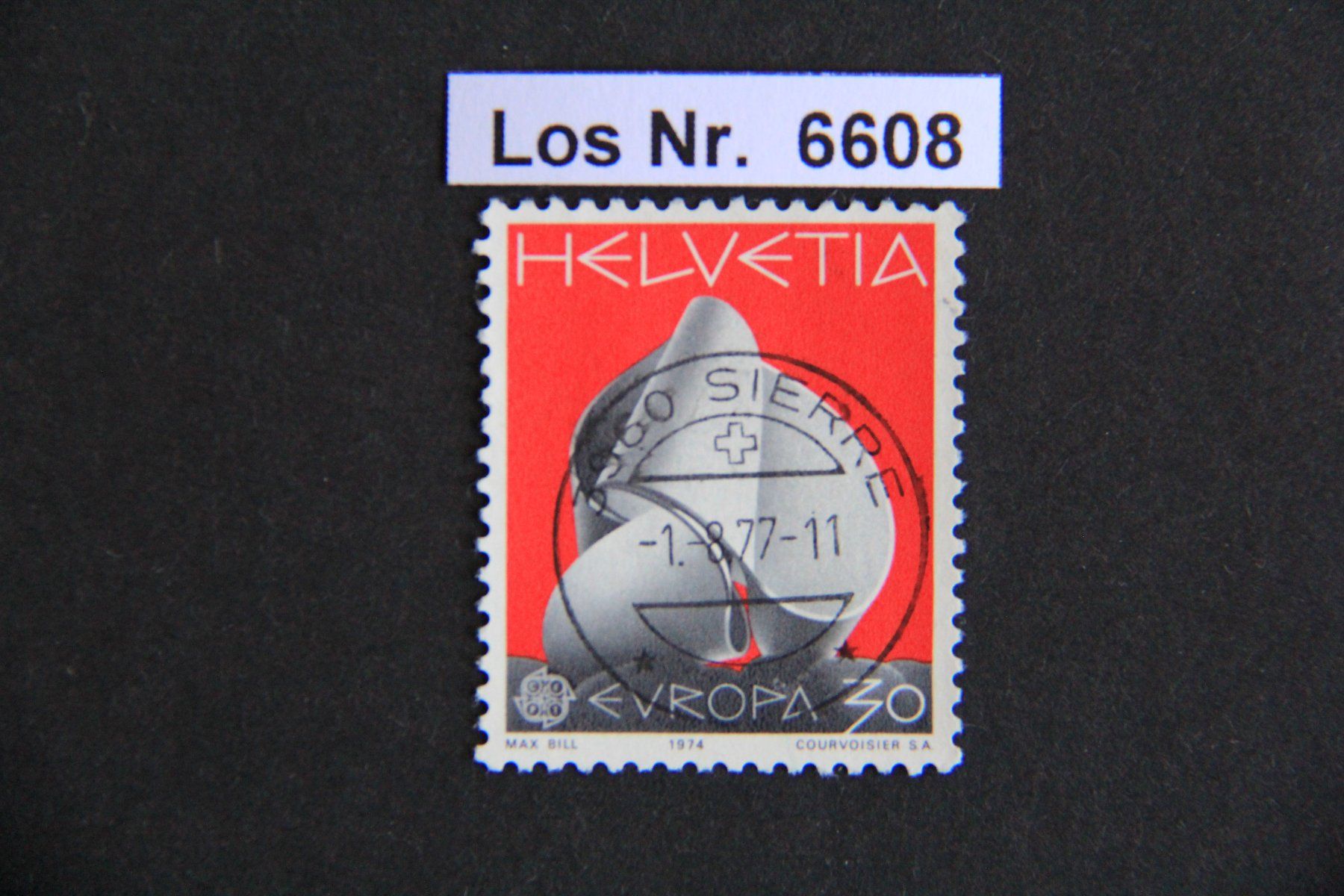 Tutti i francobolli: CH 1974 sauberer Vollstempel                        Los 6608 – Usato da Volken venduto da jukon65