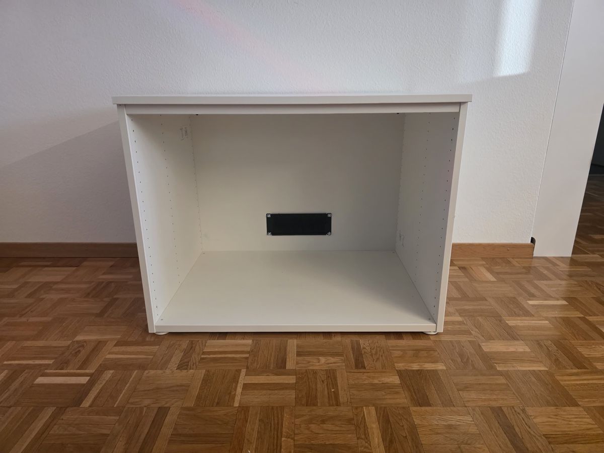 Cassettiere: Ikea Platsa mit Deckplatte 80x55x60cm weiss – Usato da Dübendorf venduto da lilmissprincess