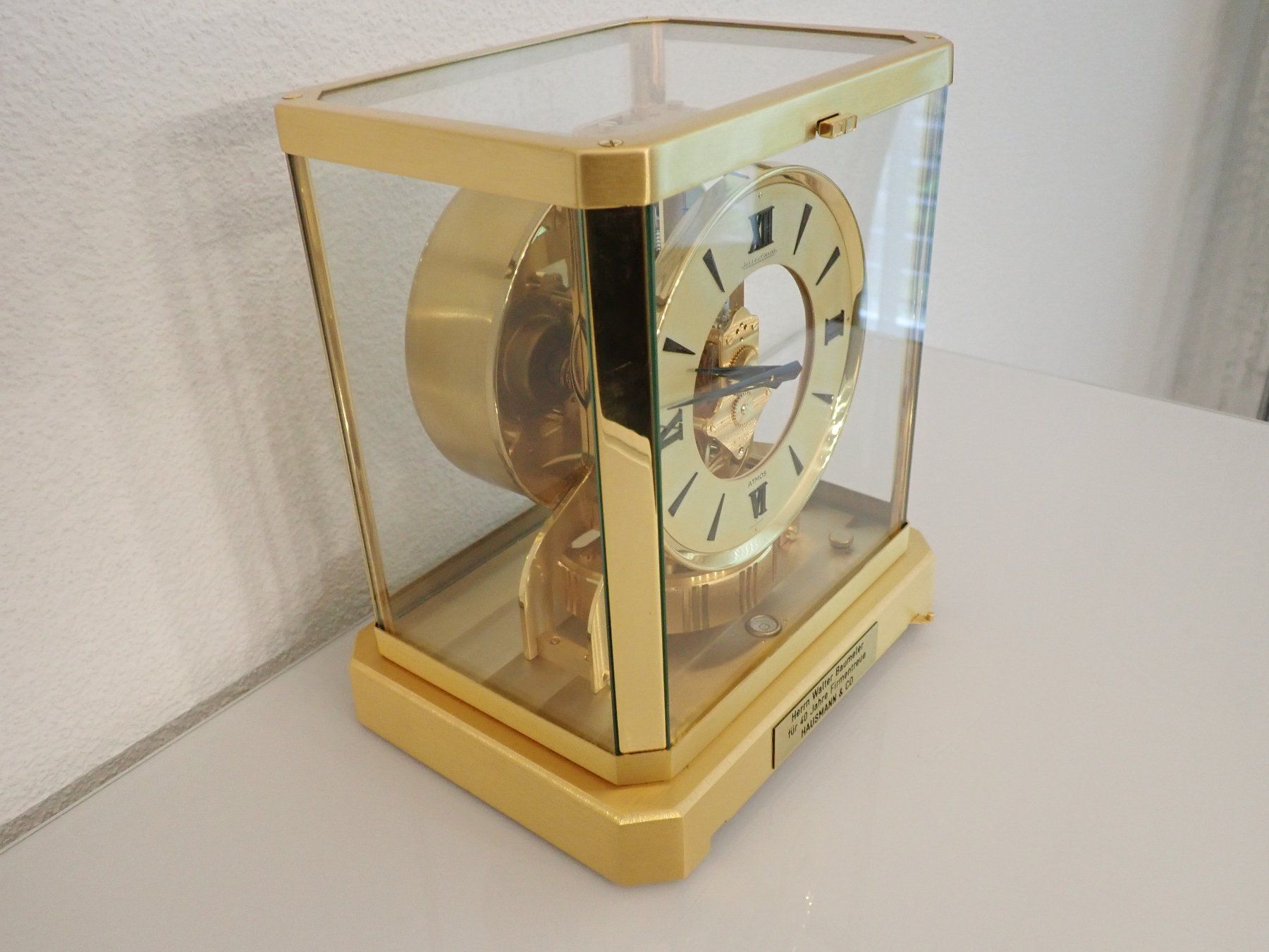 Jaeger-Lecoultre Orologi da terra & Orologi da parete: JAEGER -LECOULTRE ATMOS LÄUFT PERFEKT. – Usato da Wohlen AG venduto da superwatchesteam 2
