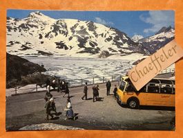 Grimselpass-Passhöhe , Totensee im Frühjahr