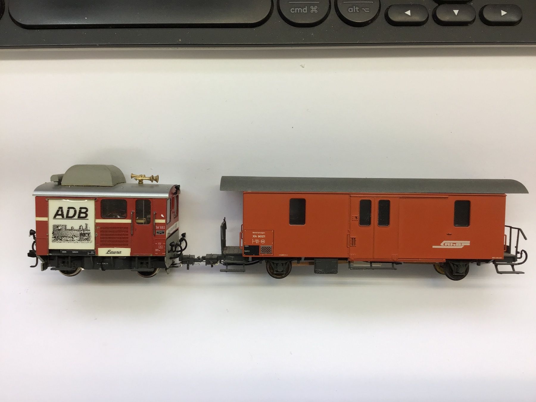 Bemo Modellini di ferrovie: ADB Triebwagen und Steuerwagen, H0, Bemo – Usato da Männedorf venduto da Modelle-aller-Art