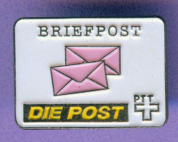 Placchette & Badge: PTT   Die Post  BRIEFPOST – Usato da Winterthur venduto da Sammleroase