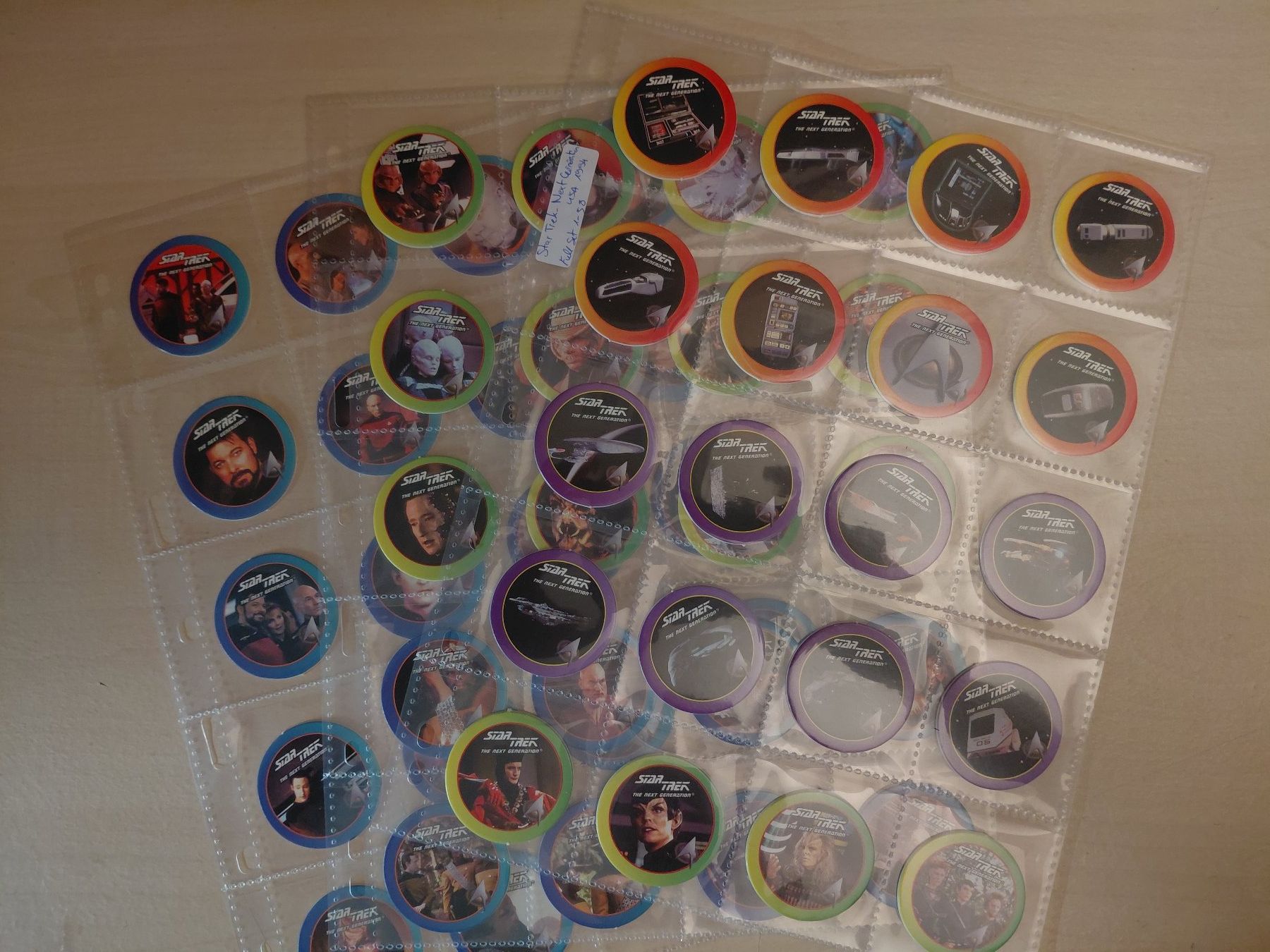 Jeux: pog Star Treck 58/58 – D'occasion à Bévilard par PogMania