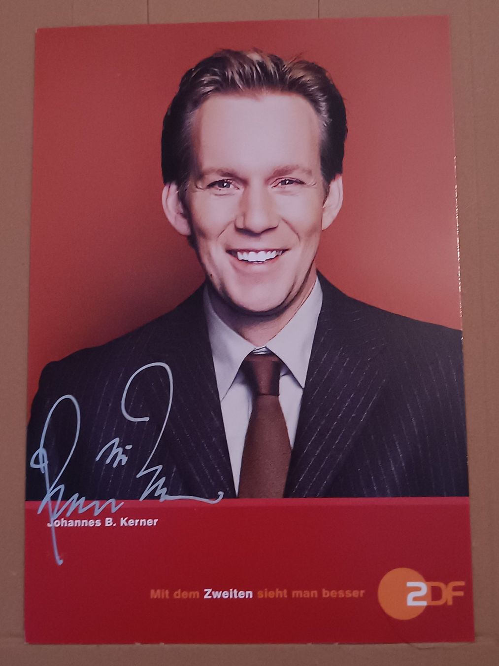 Autografi: Johannes B. Kerner – Usato da Menziken venduto da Autogramme