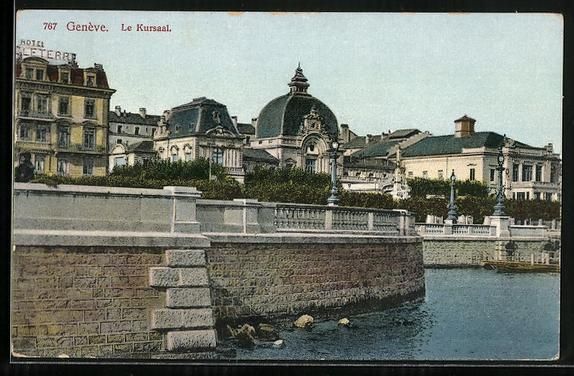 Cartes postales: AK Genève, Le Kursaal – D'occasion à Berlin par bartko-reher
