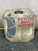 Alte Pewag Ringmatik Schneeketten LM 59 SB, in Ledertasche