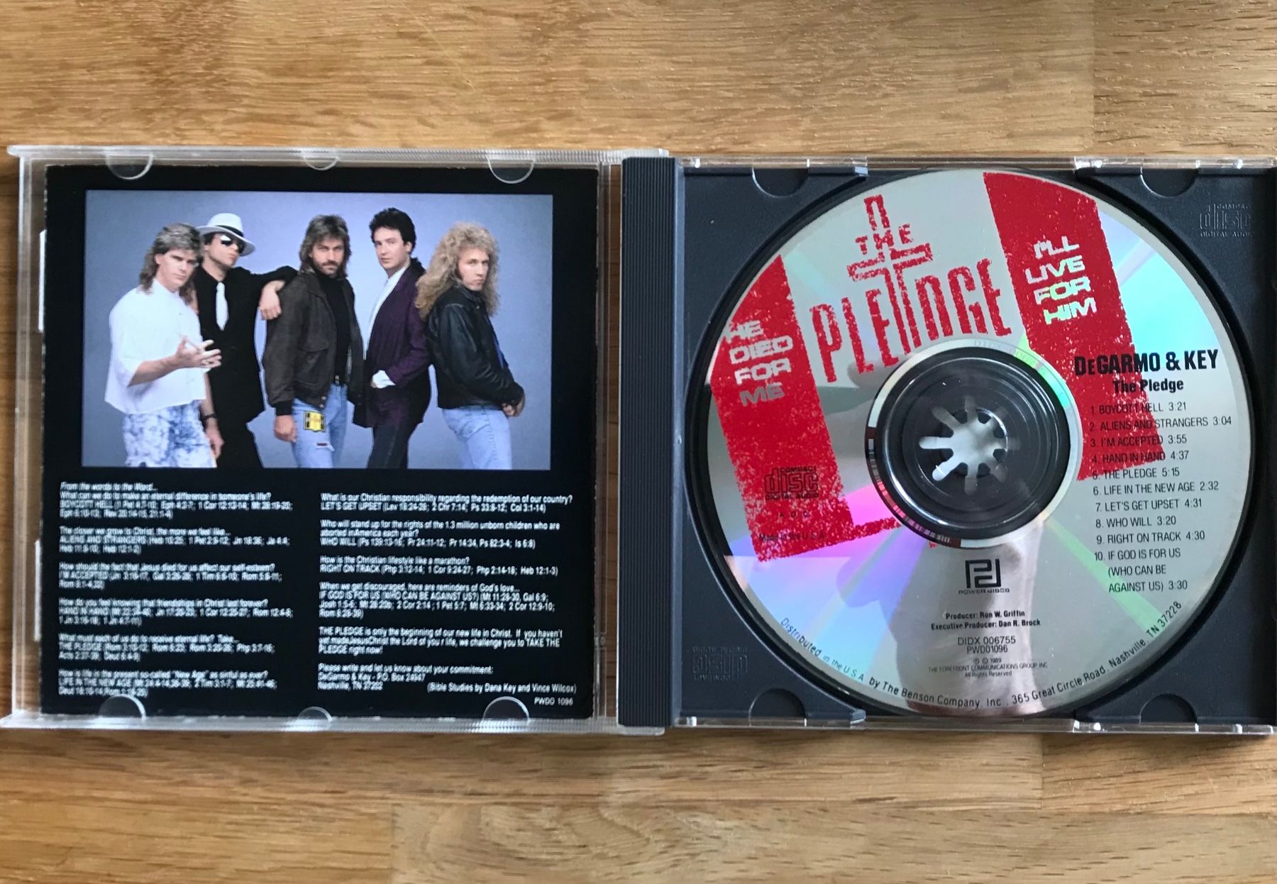 CD: CD DeGarmo & Key - The Pledge – Usato da Zürich venduto da tomakomai 2