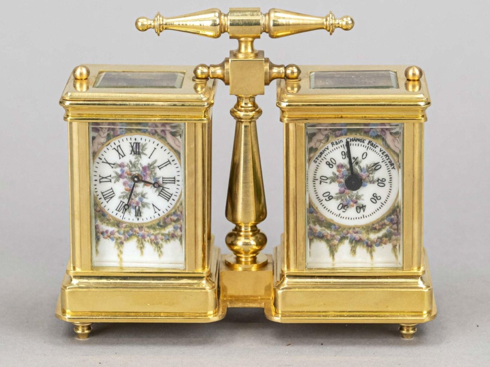 Pendules & Horloges murales: Travel clock and barometer, 2nd half 20th century – D'occasion à Morges par 4WLS 1