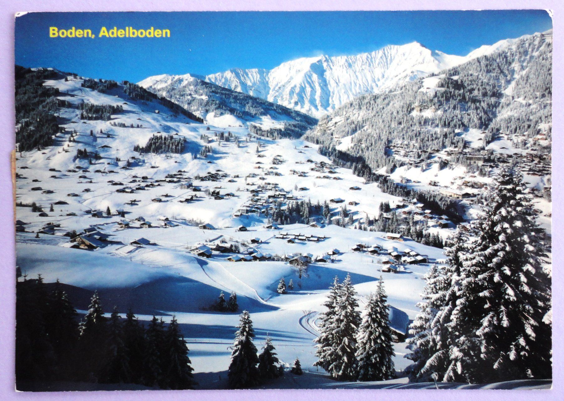 Cartoline postali: Boden bei Adelboden – Usato da Fétigny venduto da Billy2miny