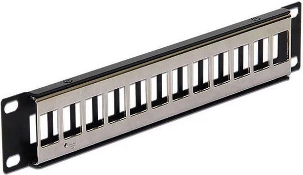 Racks & Cavalletti: Delock 12-port 10" patch panel, métal – Nuovo e nell'imballaggio originale da Sugiez venduto da nunorbatista 1