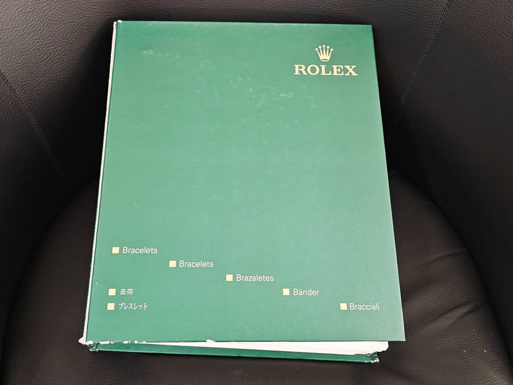 Libri: Rolex Ersatzteilkatalog R8 Bänder Bracelets – Usato da Bassersdorf venduto da AnkerWatch