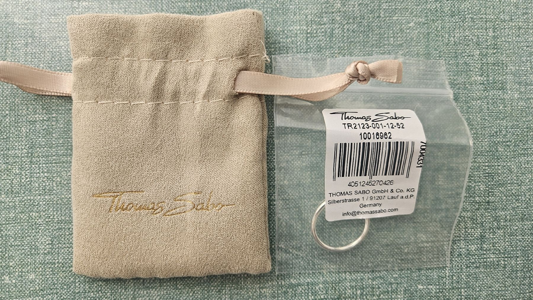 Thomas Sabo Anelli: Thomas Sabo Ring Silber Grösse 52 Neu mit Etikett – Nuovo e nell'imballaggio originale da Zürich venduto da Stitch3000 1