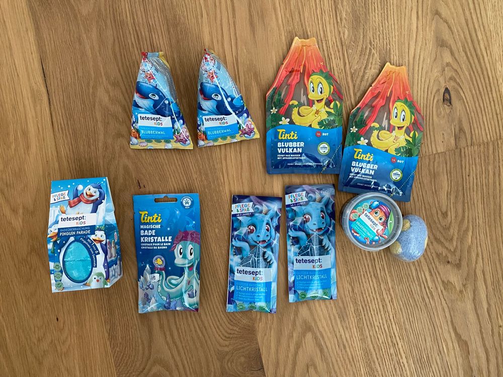 Kinder Badespass Set Pflege Tetesept und Tinti (Neu und ...