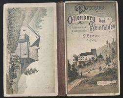 Ottenberg Weinfelden grosses Panorama von S. Simon 1880
