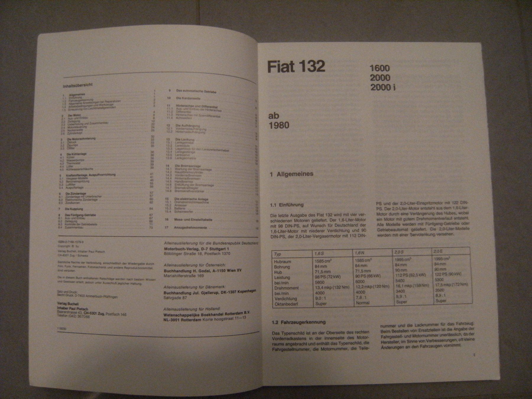 Fiat Autos: FIAT 132 Special,   1600-2000 – Neu (gemäss Beschreibung) aus Niederbipp von mission55impossibile 6