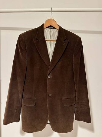 Blazer EMPRESA in velluto a costine marrone  Taglia 48 / M