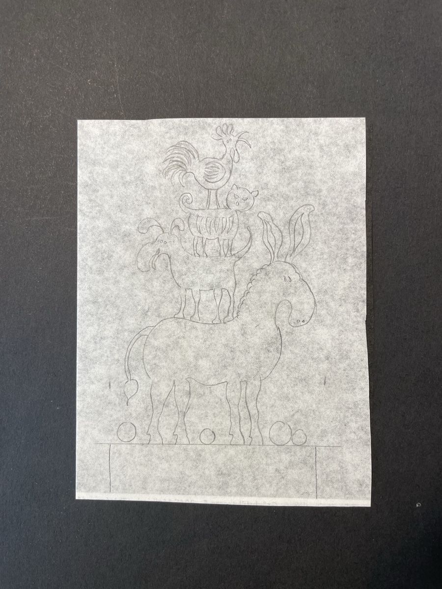 Grafiken & Lithographien: Scherenschnitt von Anita Buri – Neu (gemäss Beschreibung) aus Konolfingen von Bern-75 7
