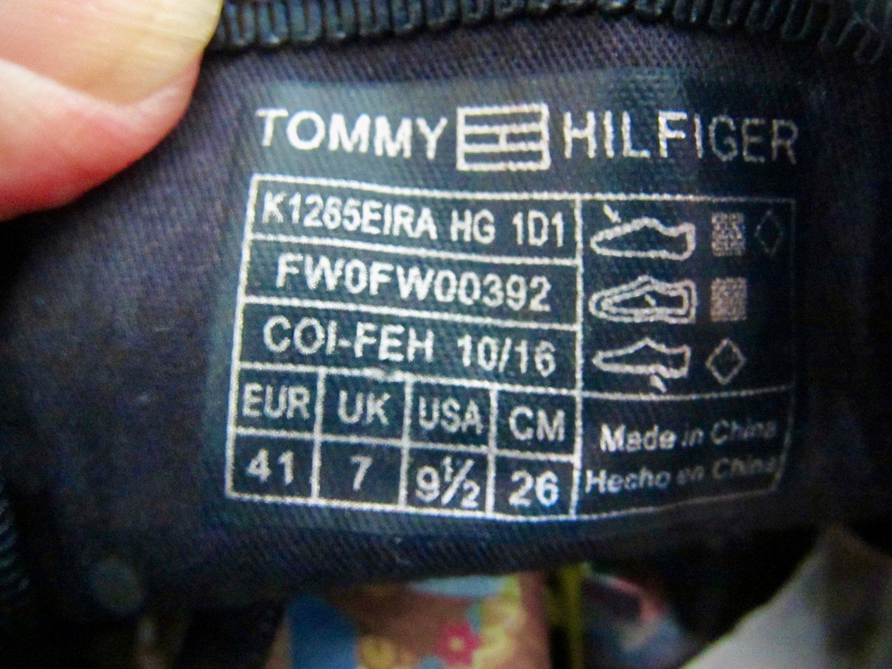 Tommy Hilfiger Scarpe da donna: BASKETS TOMMY HILFIGER – Usato da Murten venduto da Selliot 6