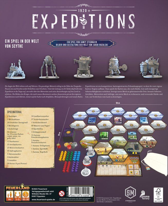 Giochi: Spiel Expeditions – Nuovo e nell'imballaggio originale da Uster venduto da Ludit 1