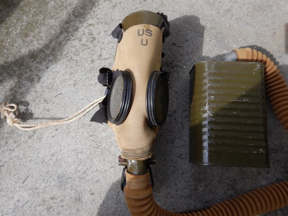 US Army Gas mask WW2 Model M1A2 | Acheter sur Ricardo