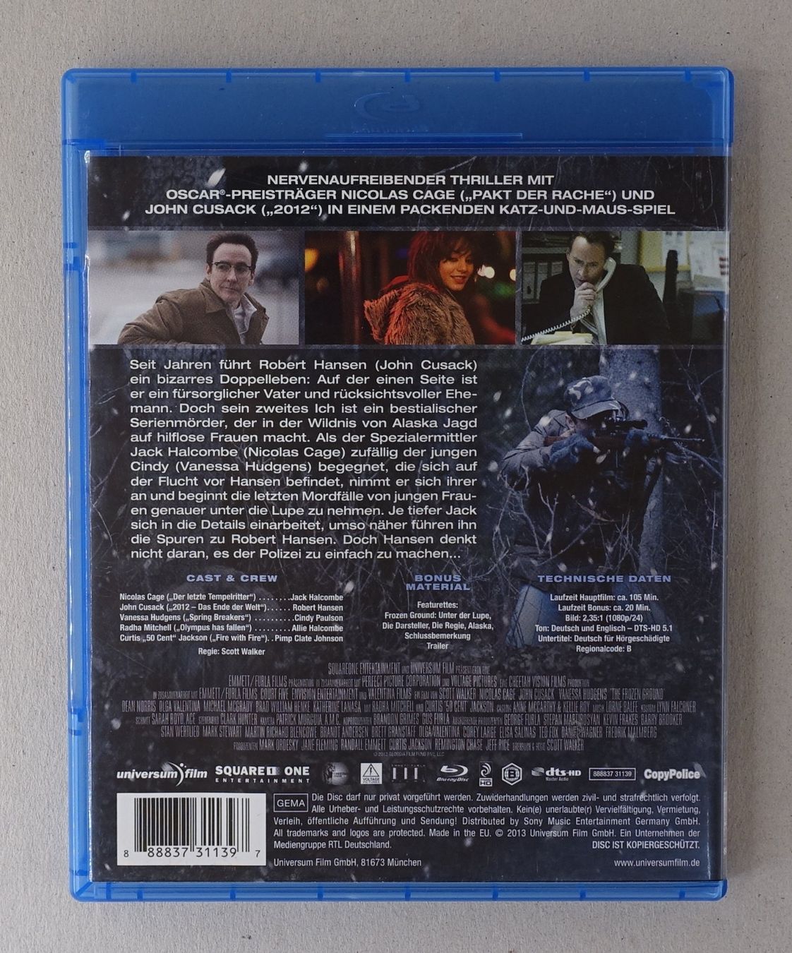 Alle DVDs: Frozen Ground – Gebraucht aus Sessa von fraenklishop 1