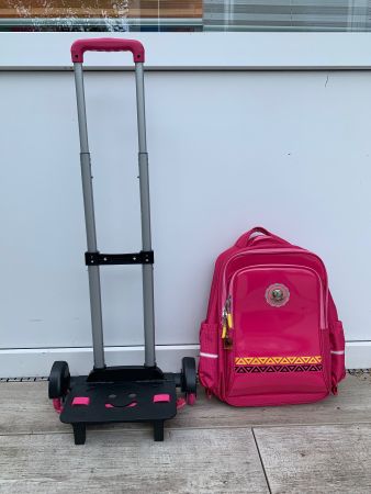 Rucksack und Koffer neu