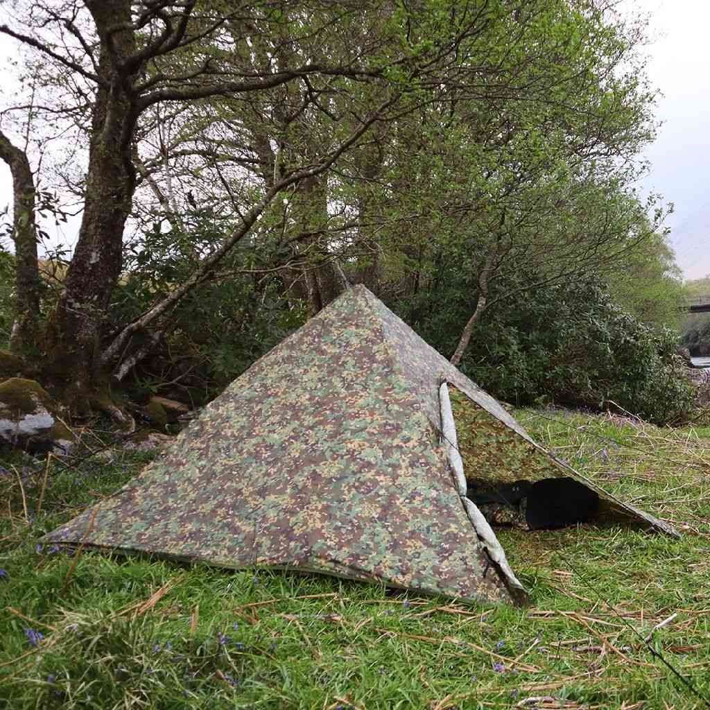 DD Hammocks Tende & Padiglioni: DD Hammocks Pyramid tent MC Zelt Camo – Nuovo e nell'imballaggio originale da Tulln venduto da HaengemattenShop 5