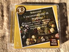 Monteverdi L'incoronazione di Poppea 3 CDs
