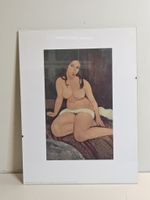 Kunstdruck 1993 von (Modigliani 1917) Akt. (nov609)