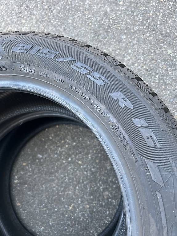 Pneumatici & Ruote complete: 2 x 215/55/16 Apollo Winterreifen  – Usato da Frasnacht venduto da nobloff 1