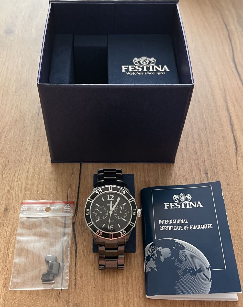Festina Orologi: Festina Ceramic Lady Day-Date – Usato da Rebstein venduto da gimmma 2