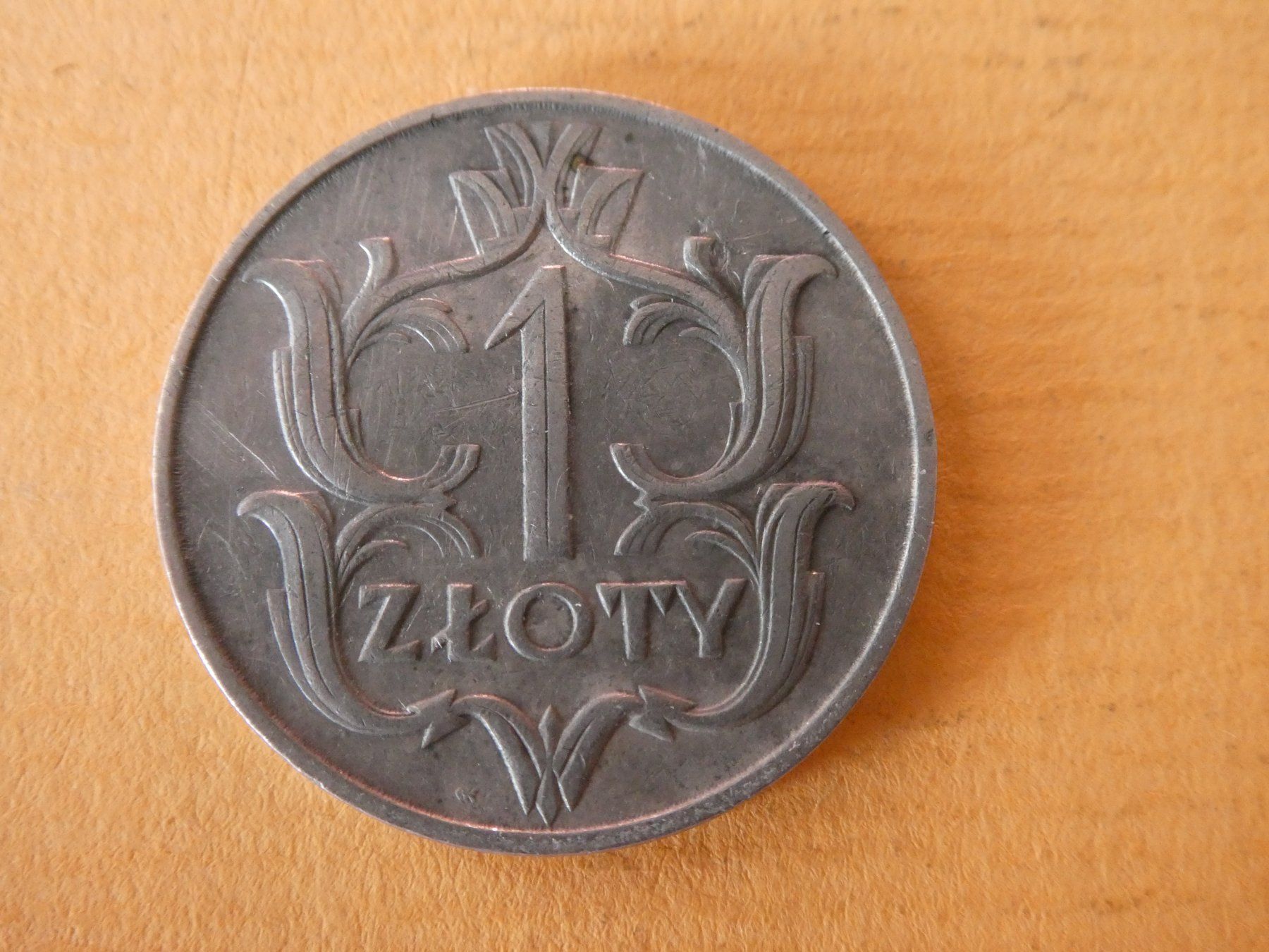 Alle Münzen: Polen 1929, 1 Zloty – Gebraucht aus Hinterforst von Rohusri