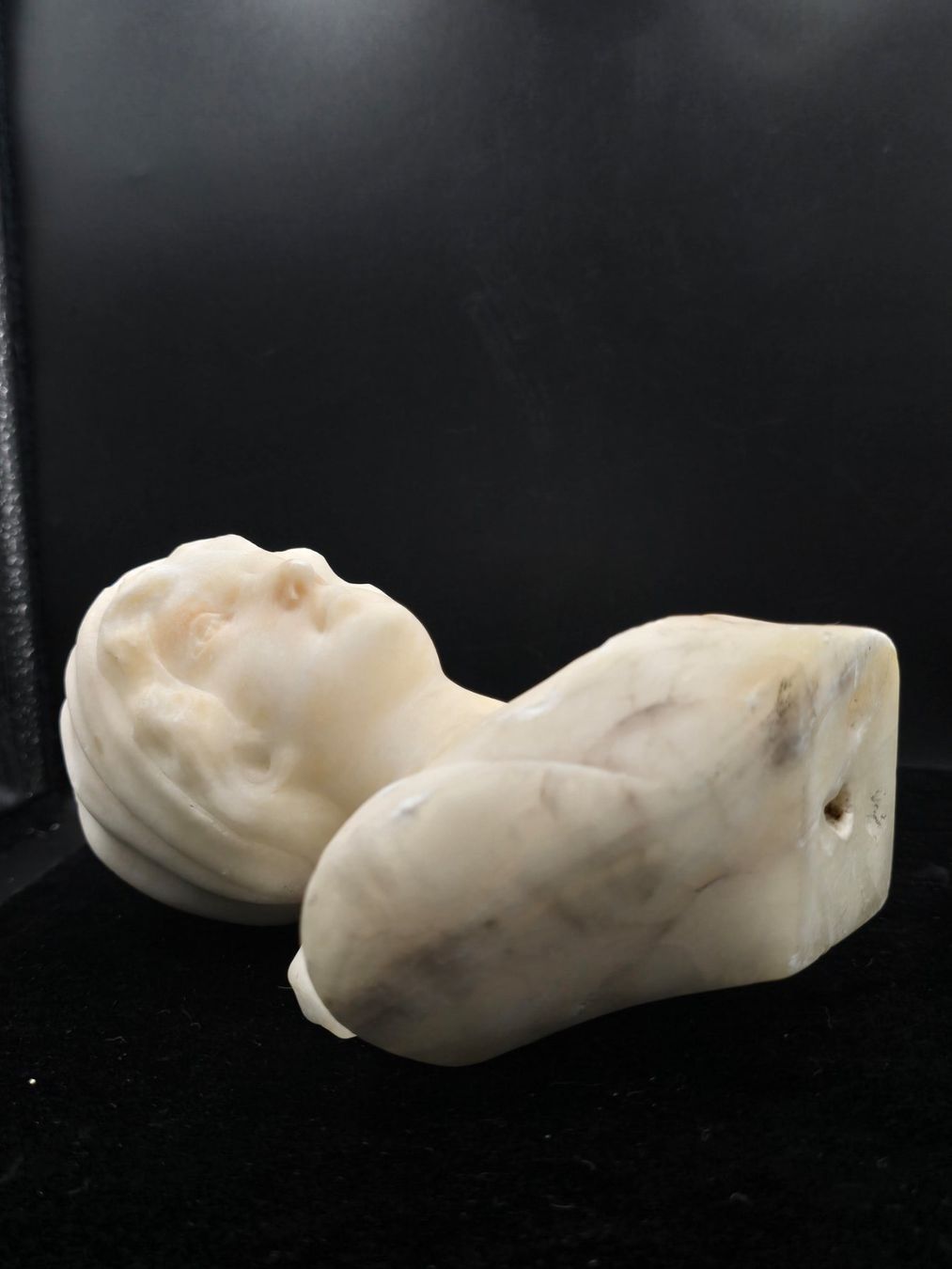 Statuette: Alabaster Büste Frau weiss – Usato da Rorschacherberg venduto da snOOpydOg11 8