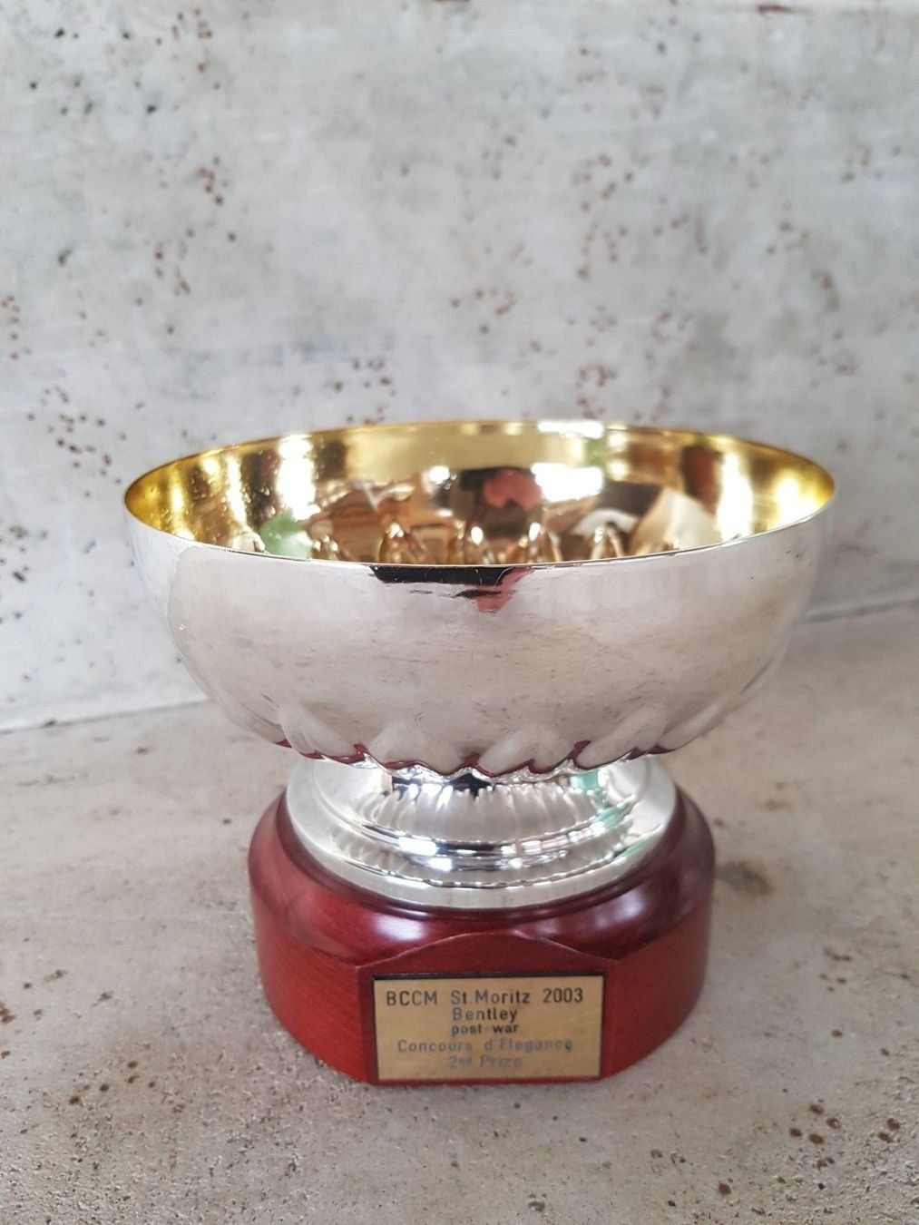 Altre raccolte & rarità: Pokal - BCCM St. Moritz 2003 - Bentley Concour d' elegance – Usato da Walterswil BE venduto da Lonitti