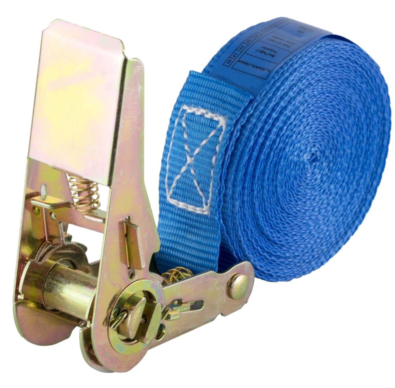 Tutti gli attrezzi: Spanngurt 800 kg 25 mm x 6 m einteilig blau – Nuovo e nell'imballaggio originale da Bülach venduto da StoreInShop.com