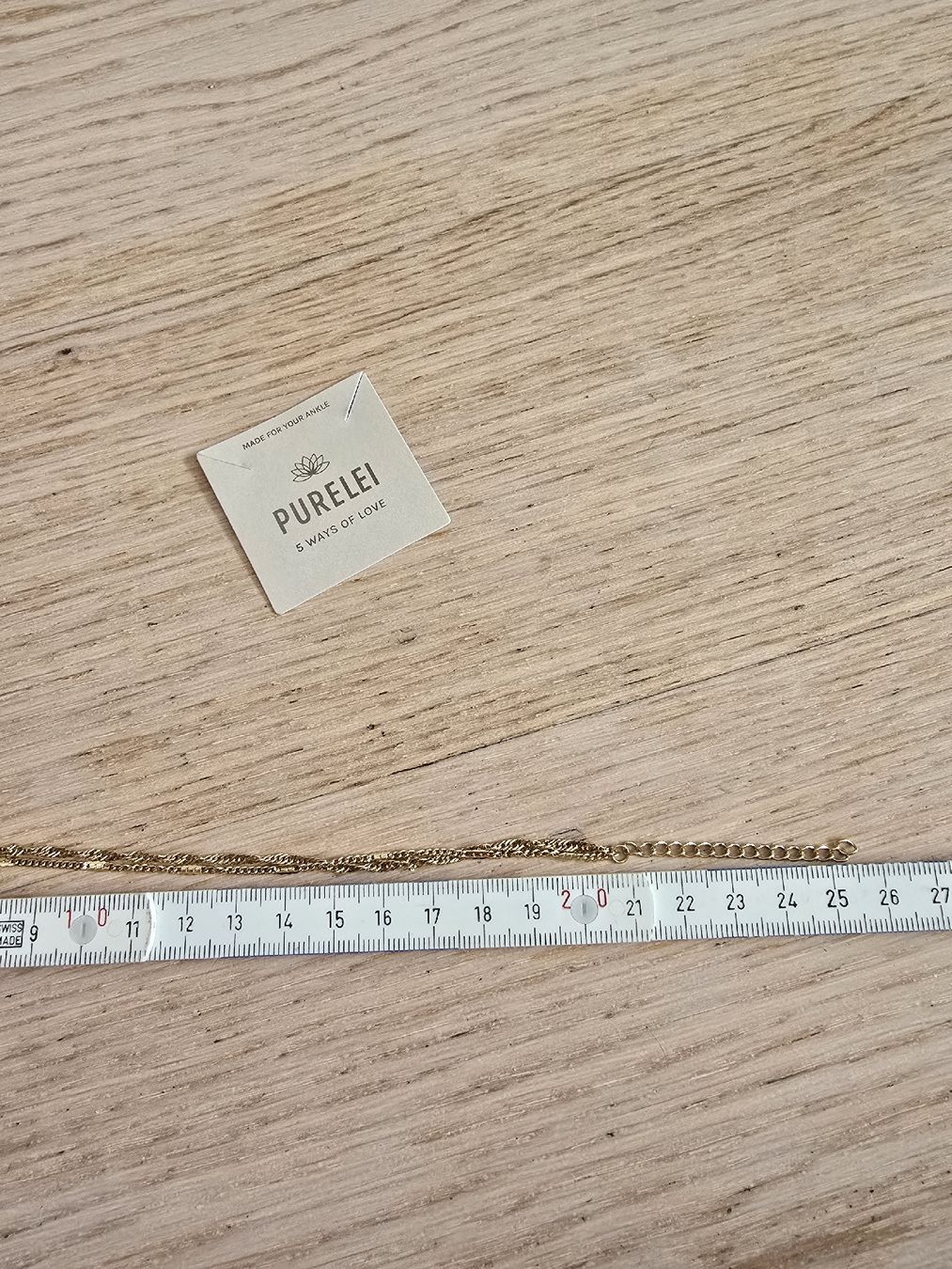 Purelei Ketten: Purelei Fusskette – Neu und originalverpackt aus Rickenbach b. Wil von Beautiful.Things 3
